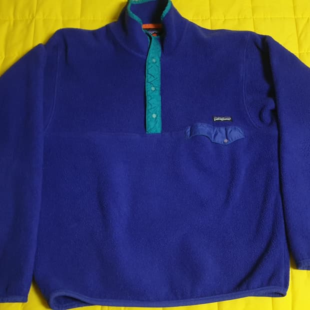 파타고니아 90s 빈티지 신칠라 스웨터 퍼플 남성 S , 여성 M 공용