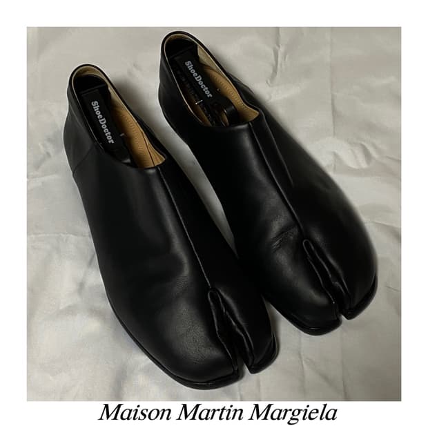 마르지엘라 레더 타비 로퍼 바부슈 슬립온 스니커즈 더비 아카이브