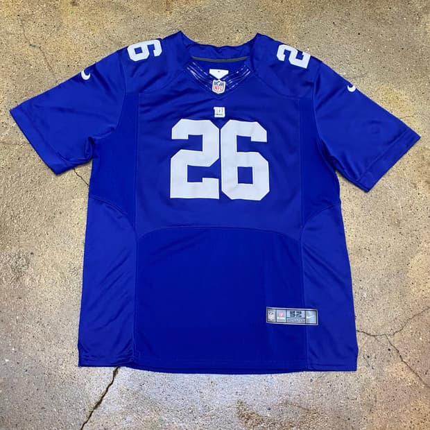 미국빈티지 NFL 나이키 뉴욕 자이언츠 반팔 유니폼