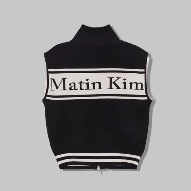Matin Kim 블랙 조끼