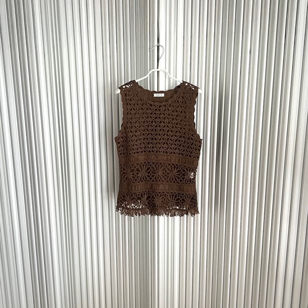 vintage knit vest