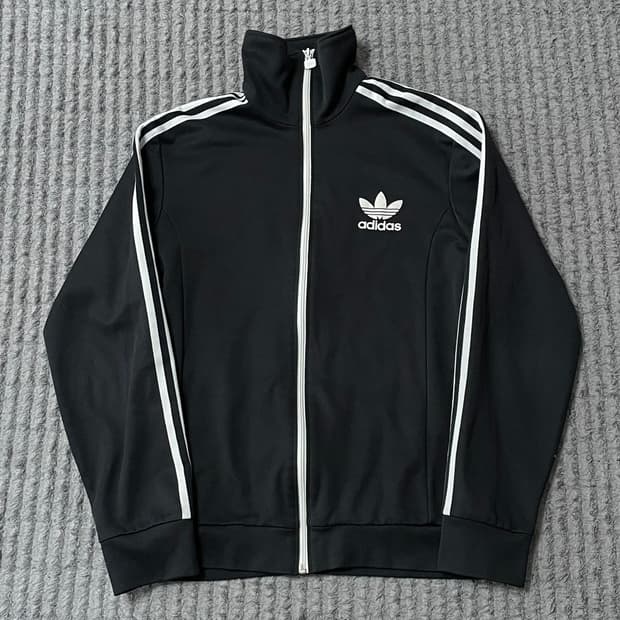 아디다스 블랙 100 트랙탑 져지