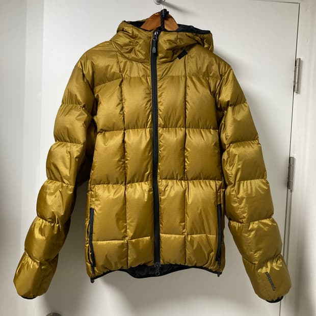 시에라디자인 그랜비 구스다운 자켓 패딩 / mustard 색상 / L