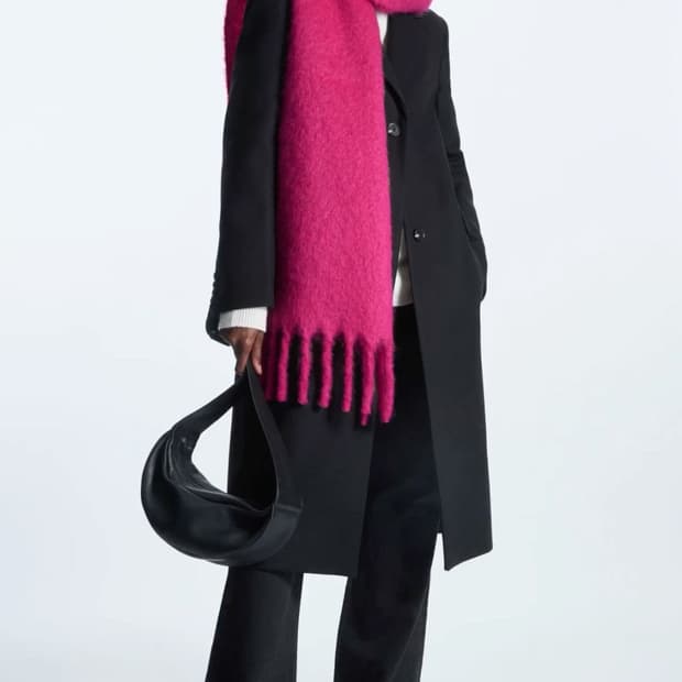 Cos 모헤어 목도리