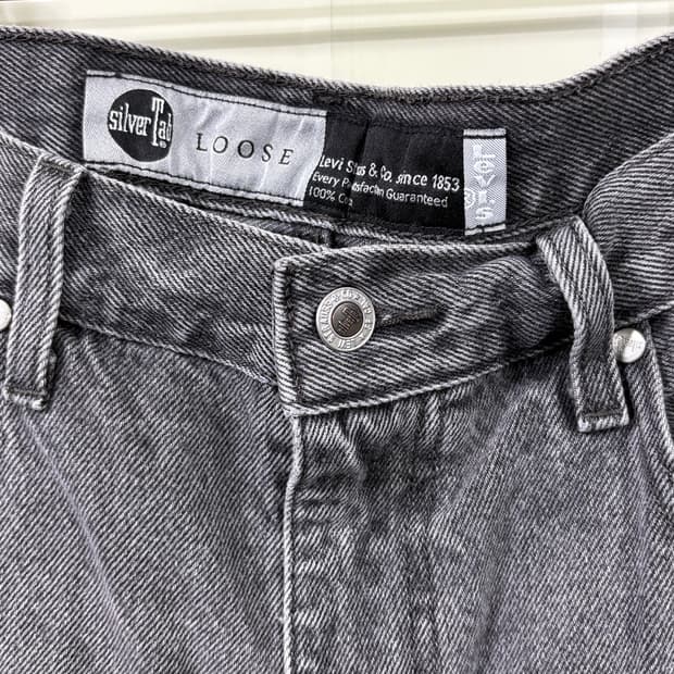 리바이스 실버탭 흑청