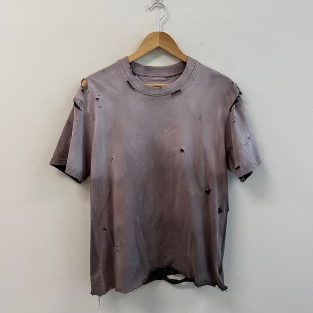 Grunge fading distressed t-shirts