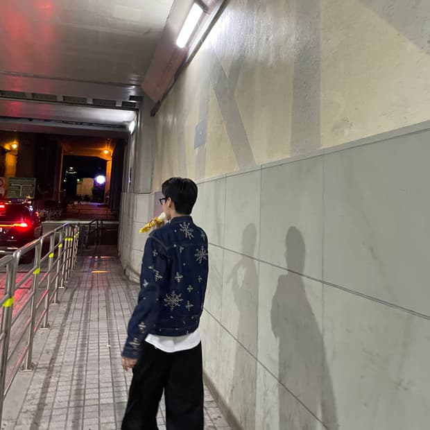 [2] 캐피탈 KAPITAL 21fw 눈꽃 데님 자켓