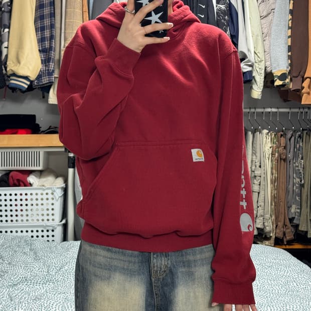 칼하트 사이드라인 오리지널핏 후드티