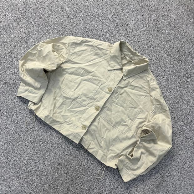 M 여성 크롭 셔츠 자켓 0401J