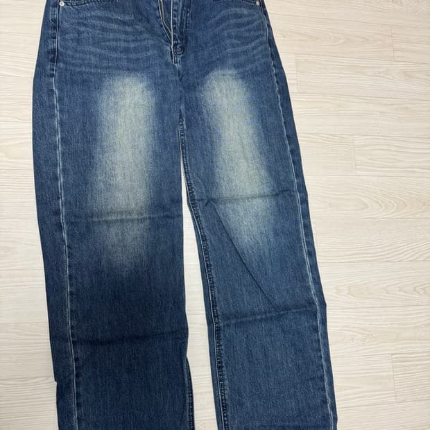 워싱 빈티지 데님