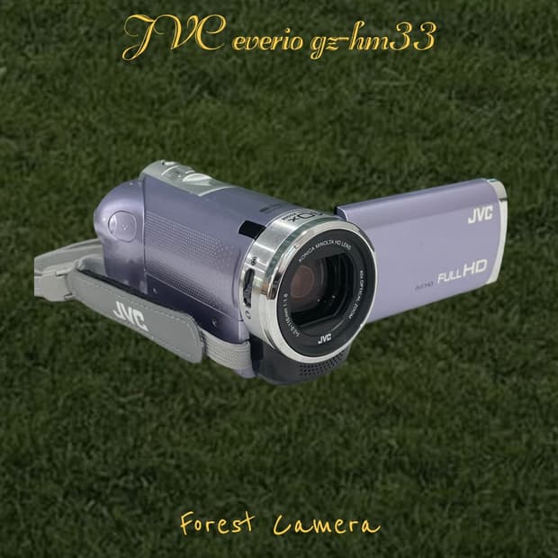 (셀카o) JVC gz-hm33 디지털캠코더 빈티지캠코더 디카