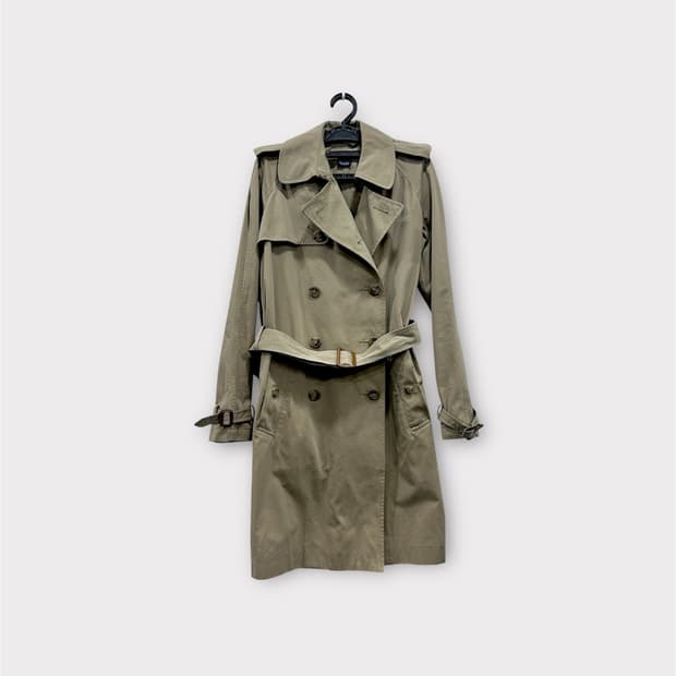 [M] 폴로랄프로렌 더블 버튼 트렌치코트 여성 M