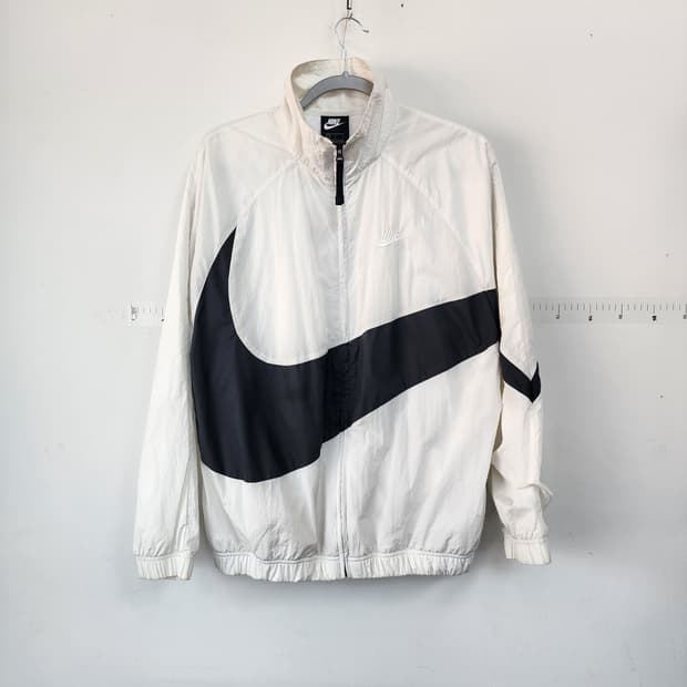 나이키 바람막이 아이보리/블랙