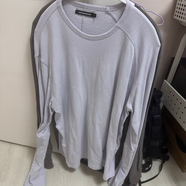 해칭룸 더블 슬리브 롱슬리브 긴팔티