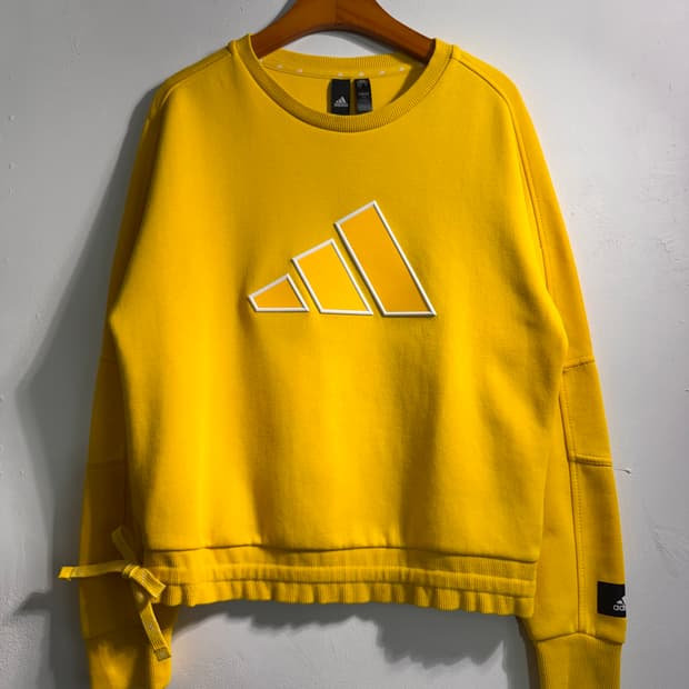 ADIDAS 아디다스 크롭 맨투맨 XS (이염확인) C510