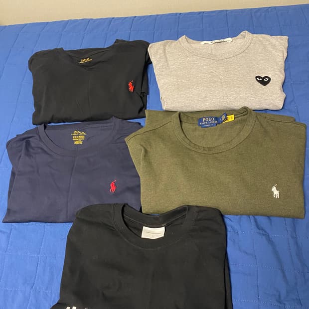 폴로/꼼데가르송/디스이즈네버댓 긴팔티 판매