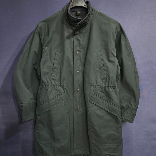 커스텀멜로우 다크그린 남성 오버핏 95 야상점퍼 