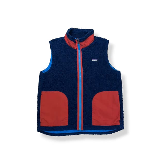 90 파타고니아 양털 레트로 플리스 조끼
