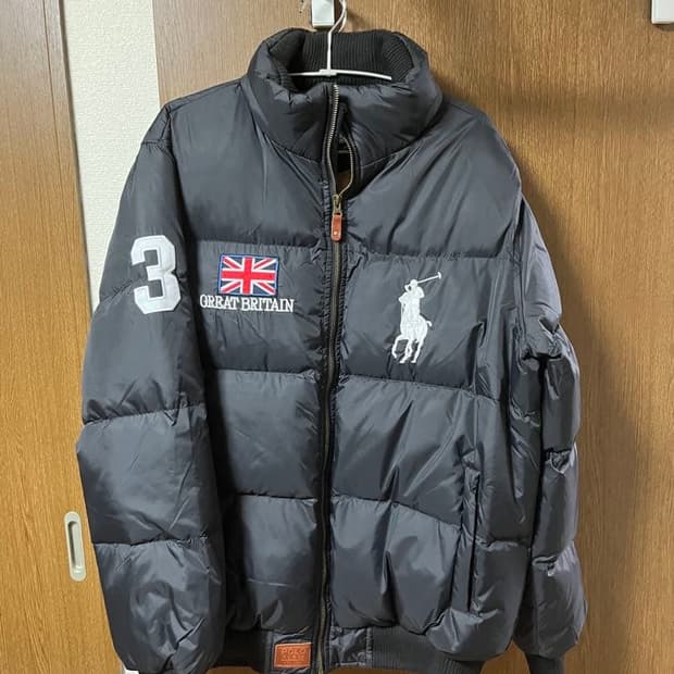 폴로 빅포니 브리튼패딩 정품 M