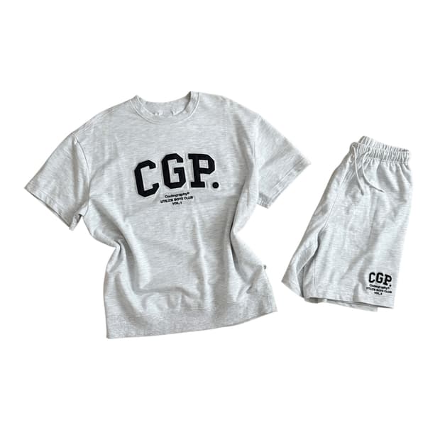 CGP 코드그라피 반팔 & 반바지 세트