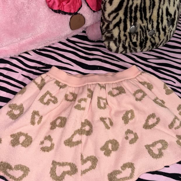 Ma*rs 레오파드 스커트 오네갸루 히메갸루 