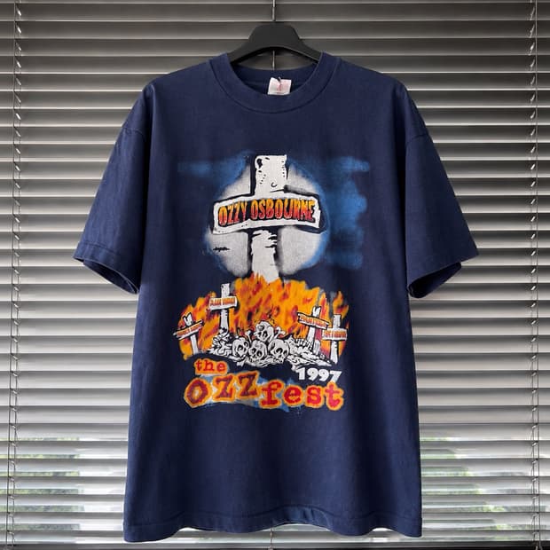 [XL] ‘97 Ozz Fest 오즈페스트 오지오스본 블랙사바스 밴드티