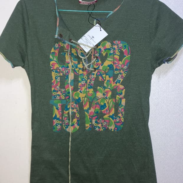 빈티지 팝업 반팔