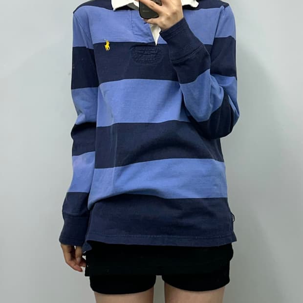 폴로 랄프로렌 포니 단가라 럭비 카라 티셔츠