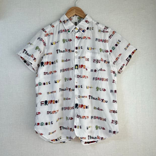 Frapbois HaruHaru Lettering Shirts