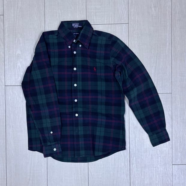 폴로 체크셔츠