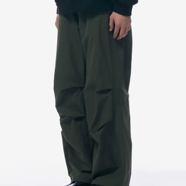 감마갤러리 파라슈트 팬츠 올리브 (S)