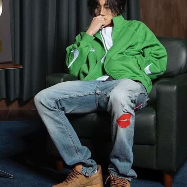 나이키x오프화이트 모크넥 트랙 자켓