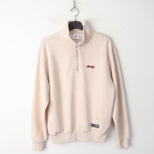 95/JEEP 반집업 스웻셔츠