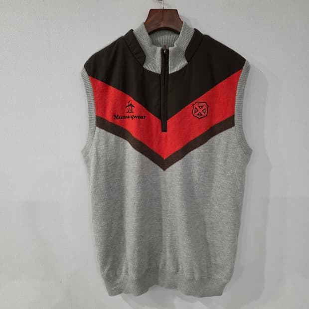 Munsingwear 남성 니트 조끼 LL(105)