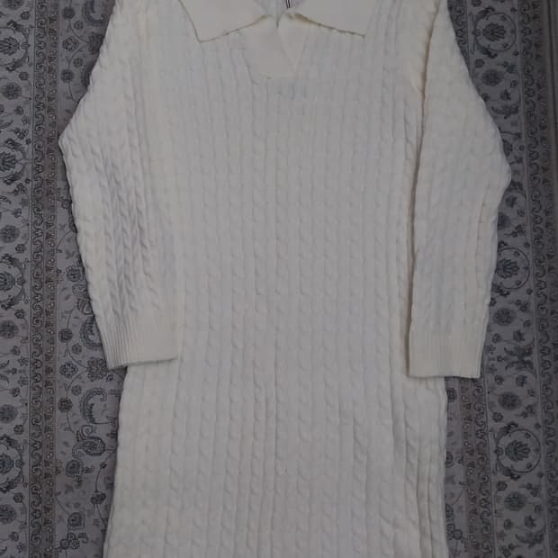 (새상품) 르샵 케이블 니트 원피스 (55반까지)