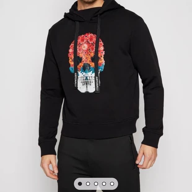 [105] 저스트까발리 스컬 후드티