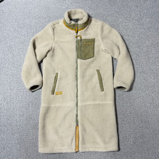 에디바우어 롱 쉐르파 후리스 코트