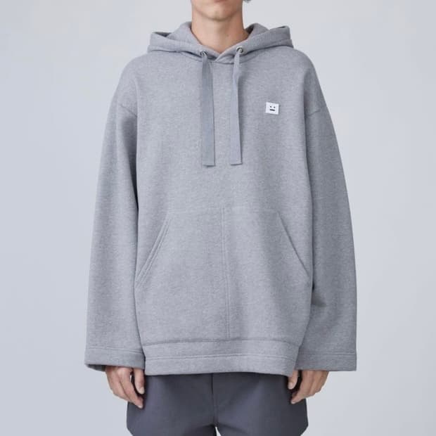 M 아크네스튜디오 플로리다 페이스 오버핏 기모 후드티