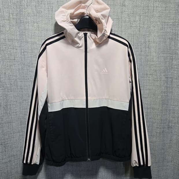 아디다스 여성 딸기우유 트랙탑 바람막이 