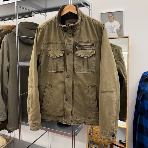 리바이스 빈티지 워시드 트러커 자켓 (M)  