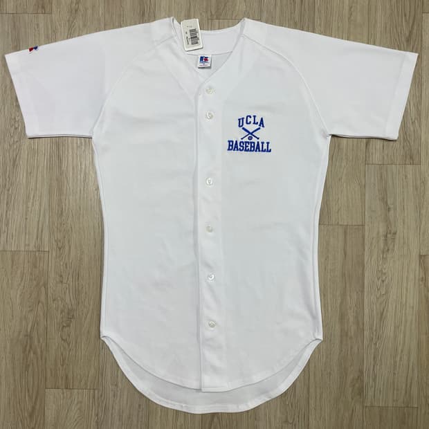 95) 90's 러셀 UCLA 대학교 베이스볼 셔츠(데드스탁)폴로&RRL