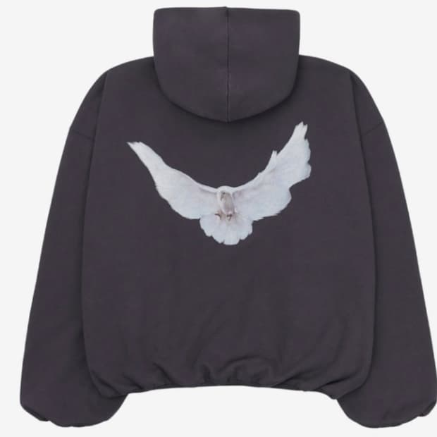 새상품 이지갭 도브 후드 워시드블랙 M