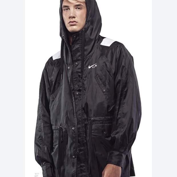 나이키 리카르도 티시 후드 바람막이 자켓 블랙