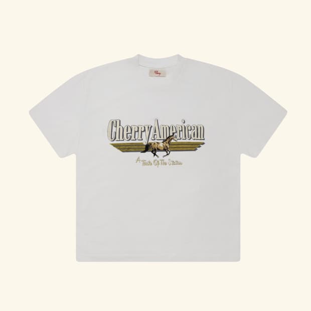 [M]Cherry LA american 티셔츠 화이트