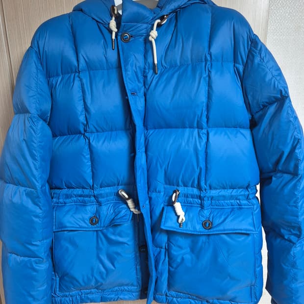 아웃스탠딩 카라코람 구스다운 파카 블루 M사이즈