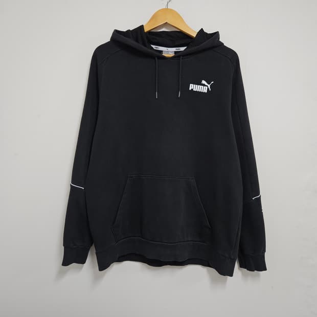 푸마 오버핏 후드티 L