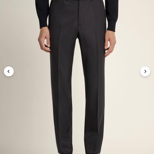 에르메네질도 제냐 버진울 테일러링 새상품 팬츠 슬랙스