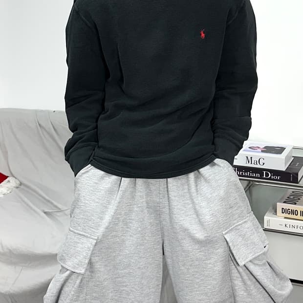 폴로 랄프로렌 레드포니 와플티 L