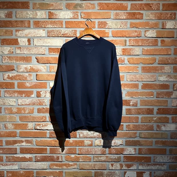 90s USA 빈티지 러셀 플레인 스웻 셔츠 맨투맨