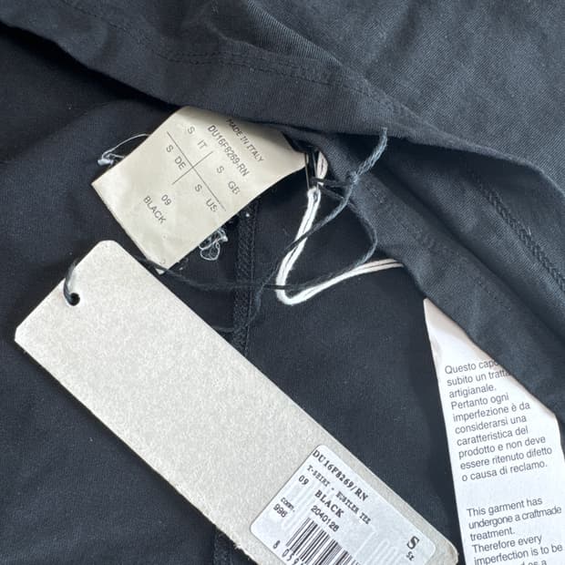 릭오웬스 다크쉐도우 허슬러 티 (HUSTLER TEE)